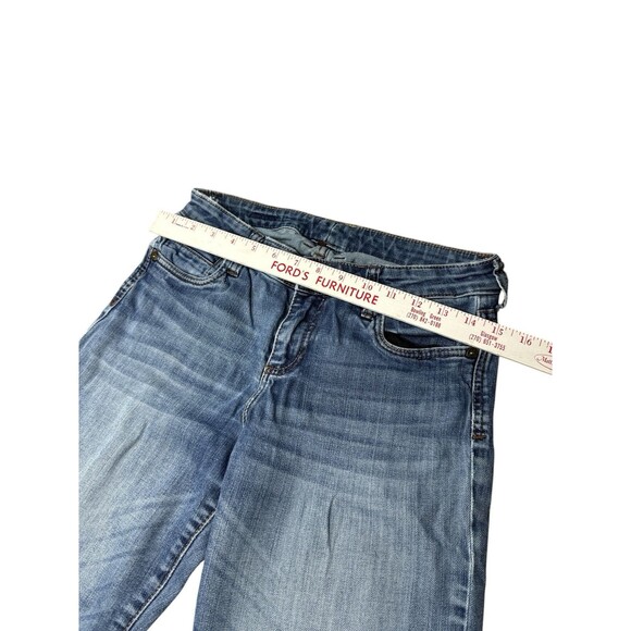 Kut From The Kloth Mid Rise Relaxed Straight Leg Jeans Size 6 Light Wash Denim - Picture 3 of 11